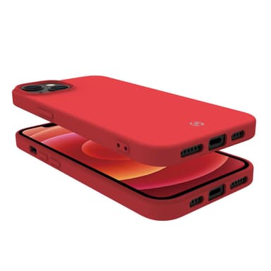 Celly Cromo Soft gummideksel iPhone 14 Pro Red