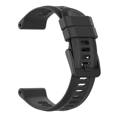 Klokkereim silikon Sort 22 mm Garmin Forerunner 955/945/935/Garmin Fenix 6 GPS
