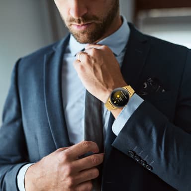 Klokkebånd i rustfritt stål Gull Google Pixel Watch