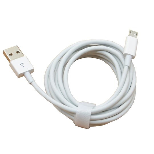 Mikro USB-kabel Hvit 0.3 m