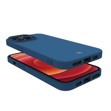 Celly Cromo Soft gummideksel iPhone 14 Pro Blue