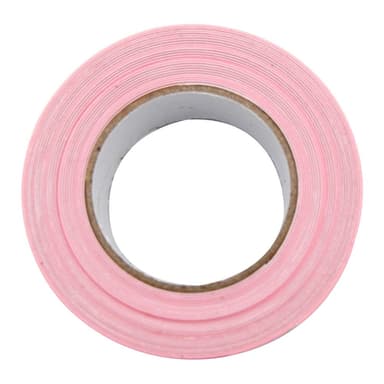 Fluorescerende tape for hjemmedekorasjoner Advarsel Rosa 1 cm/3 m