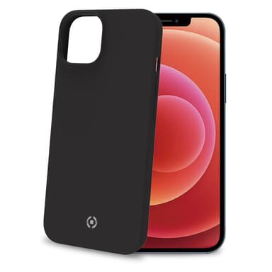 Celly Cromo Soft gummideksel iPhone 14 Black