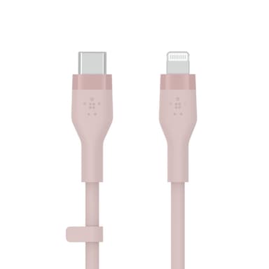 Belkin CAA009BT1MPK, 1 m, USB C, USB C/Lightning, Rosa