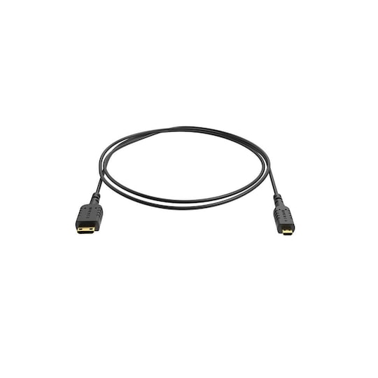 8SINN Kabel Micro HDM-Mini HDM Ekstra Tynn 80cm