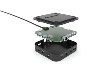 i-tec C31DUALDPDOCKPD65W, Koblet med ledninger (ikke trådløs), USB 3.2 Gen 1 (
