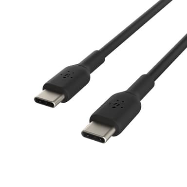 Belkin CAB003BT2MBK, 2 m, USB C, USB C, Svart