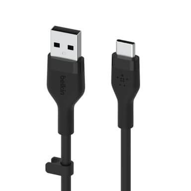 Belkin BOOST↑CHARGE Flex, 1 m, USB A, USB C, USB 2.0, Sort