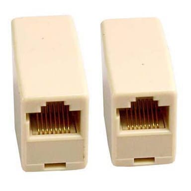 DELTACO Modul-skrueterminal 8P/8C, uskjermet, RJ45,beige