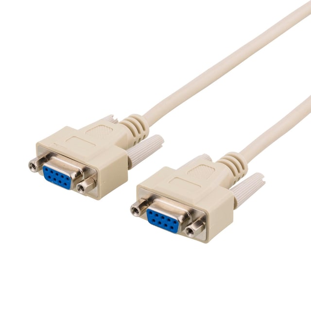 Null modem cable DB9ho-ho 3m
