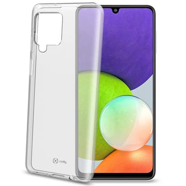 Celly Gelskin TPU-deksel Galaxy A22 4G Gjennomsiktig