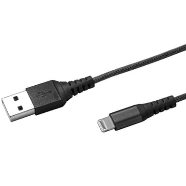 Celly Ekstremkabel lightning 1m Sv