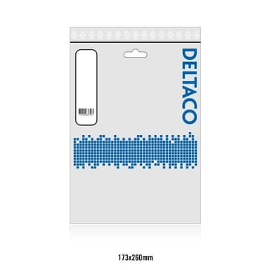 deltaco U/UTP Cat5e patch cable 0,5m, 100MHz, Delta-certified, grey