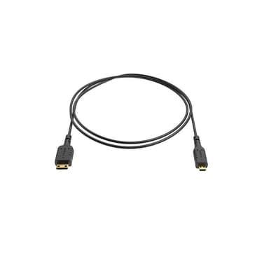 8SINN Kabel Micro HDM-Mini HDM Ekstra Tynn 80cm