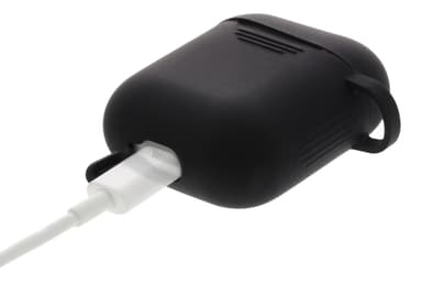 DELTACO AirPods Silicon Case, Black