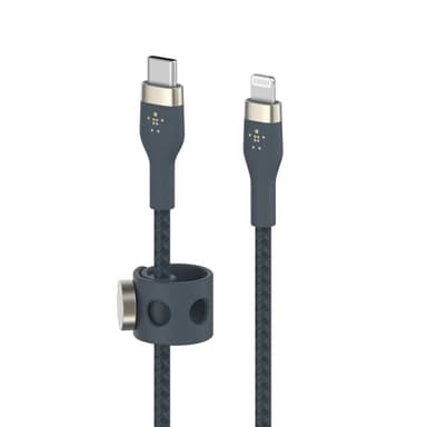 Belkin CAA011BT2MBL, 2 m, USB C, USB C/Lightning, Blå