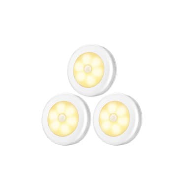 LED Bevegelsessensor Nattlys 2700K 3-Pak Varm hvit