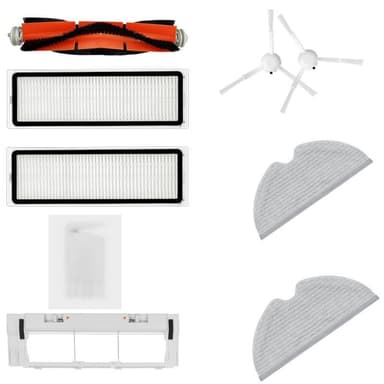 Utskiftingstilbehør sett 9-deler Flerfarget Xiaomi Mijia F9/1C/2C/1T