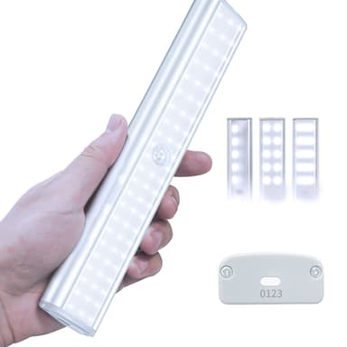 LED-bevegelsessensor Nattlys 3 Lysstyrke 3000 K Varm hvit