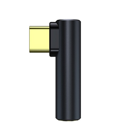 INF USB-C til 3,5 mm Aux lydadapter Grå