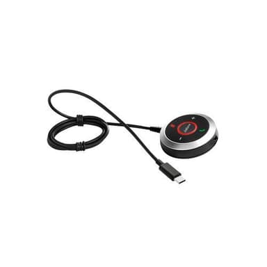 Jabra Evolve 40 Link MS, Lyd, Koblet med ledninger (ikke trådløs), Trykknapper, Sort