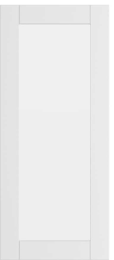 Epoq Shaker Classic White vitrinedør til kjøkken 40x92