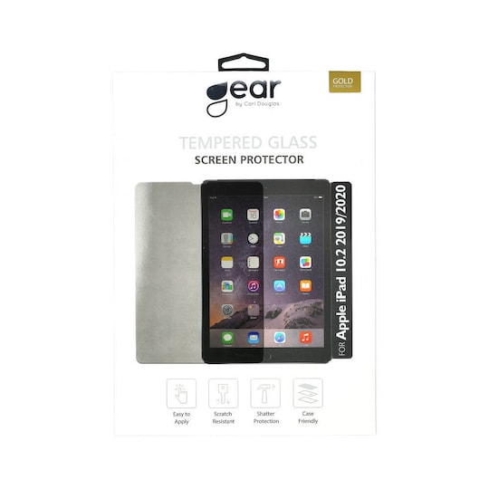 GEAR Herdet Glass 2.5D iPad 10.2"" 19/20/21