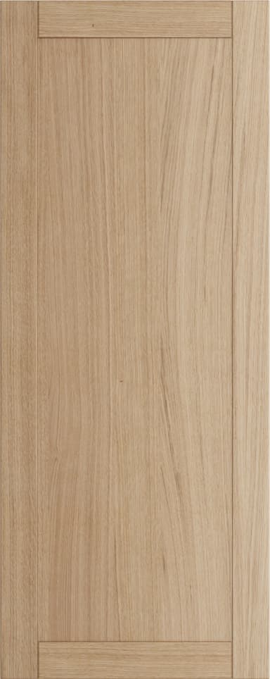 Epoq dørfront til kjøkken 50x125 Shaker Nat Oak