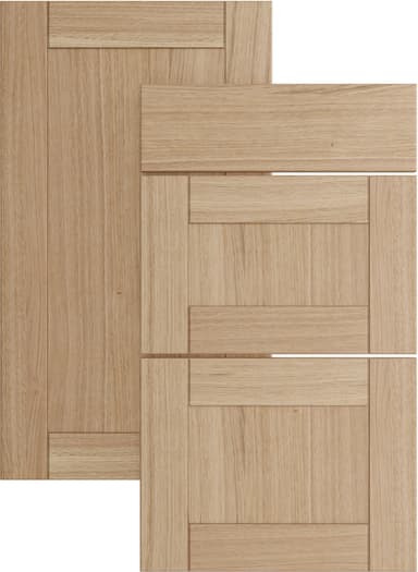 Epoq Shaker skuffefront til kjøkken 80x13 (naturlig eik)