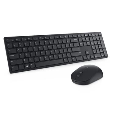 DELL Pro trådlöst tangentbord och mus - KM5221W - Nordiska länderna (QWERTY),