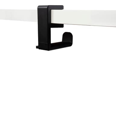 DESIRE2 Holder for Hodetelefon/Headset Svart Monteres på skrivebord