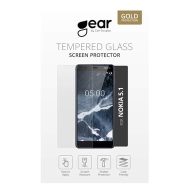GEAR Herdet Glass 2.5D Nokia 5.1
