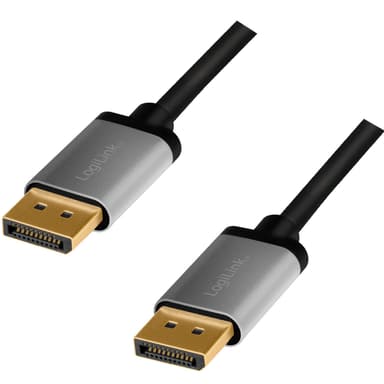 DisplayPort-kabel 4K / 60Hz Aluminium 2m
