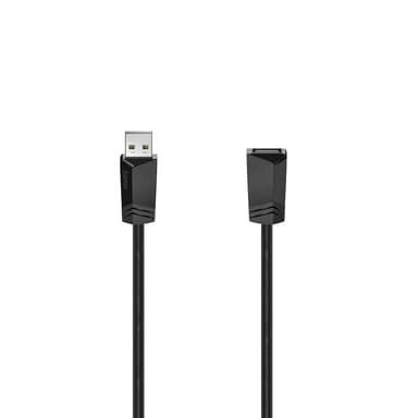 HAMA USB Forlengelseskabel 480 Mbit/s 1,5m Svart