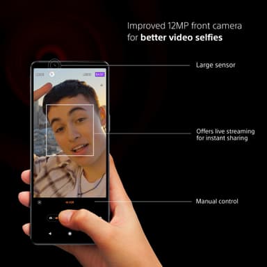 Sony Xperia 1 IV - 5G smarttelefon 12/256GB (lilla)