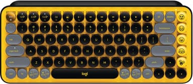 Logitech Pop Keys Wireless tastatur (Blast Yellow)
