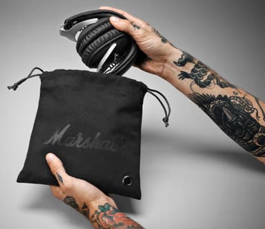 Marshall Monitor around-ear hodetelefoner (stål)