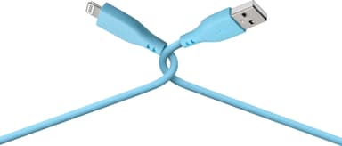 Goji USB-A til Lightning kabel 1,8m (blå)