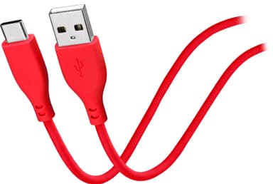 Goji USB-A to USB-C kabel 2m (rød)