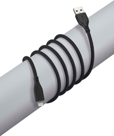 Goji USB-A til Lightning kabel 1,8m (sort)