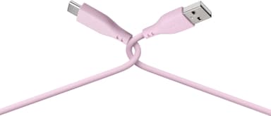 Goji USB-A til USB-C-kabel 2m (rosa)