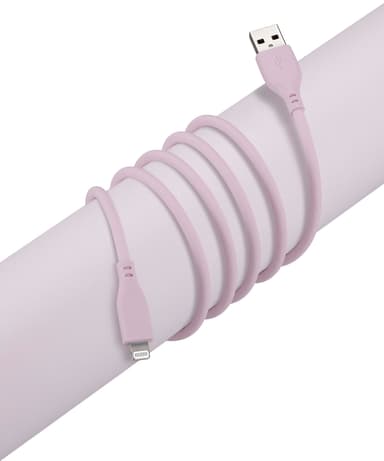 Goji USB-A til Lightning kabel 1,8m (rosa)