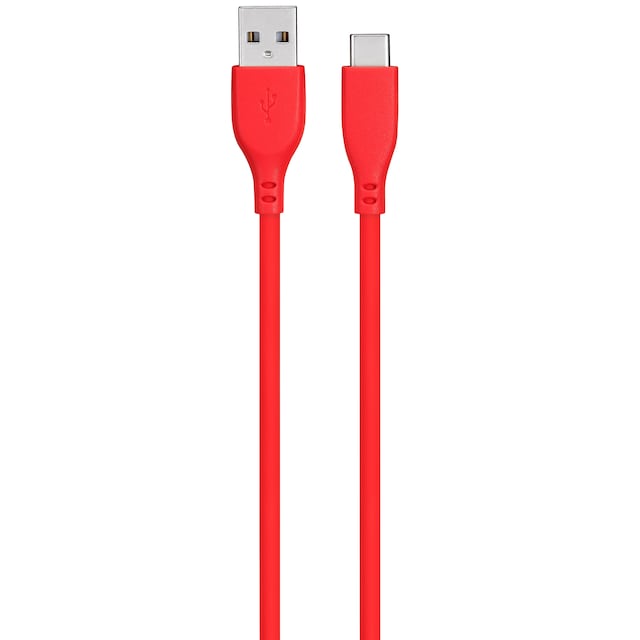 Goji USB-A to USB-C kabel 2m (rød)