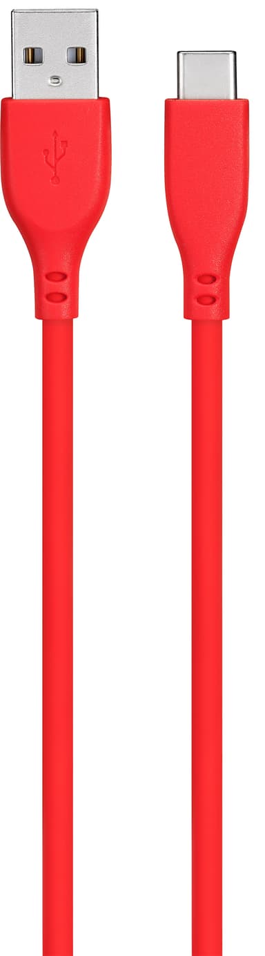 Goji USB-A to USB-C kabel 2m (rød)