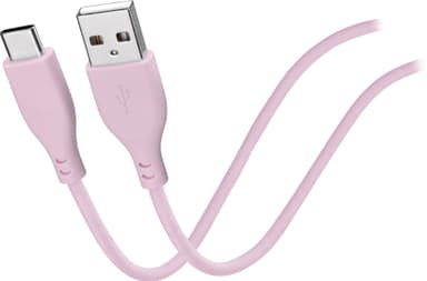 Goji USB-A til USB-C-kabel 2m (rosa)