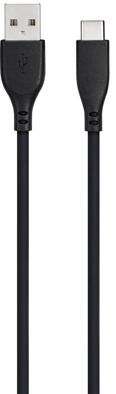 Goji USB-A to USB-C kabel 2m (sort)