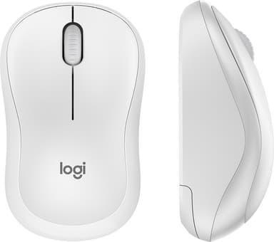 Logitech M220 Silent trådløs mus (hvit)