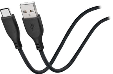 Goji USB-A to USB-C kabel 2m (sort)