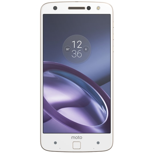 Motorola Moto Z smarttelefon (hvit/gull)