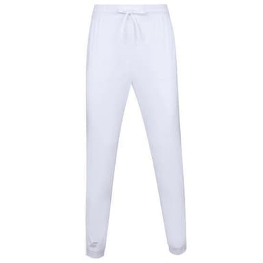 Babolat Play Pant Women, Padel- og tennisbyxor dame Vit/Blå L